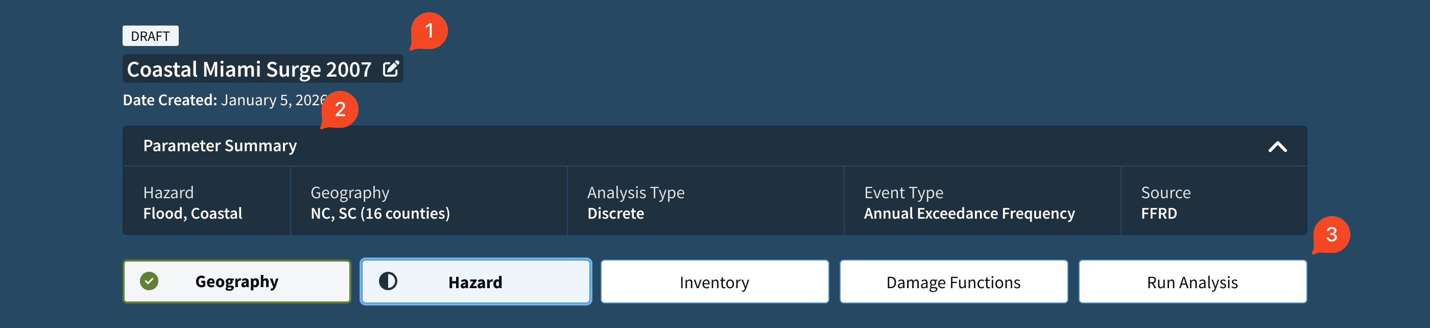 Workflow Header and Tab Navigation Overview